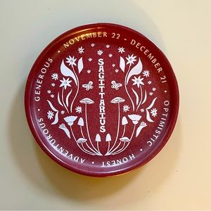 Urban Outfitters Zodiac Plate Sagittarius